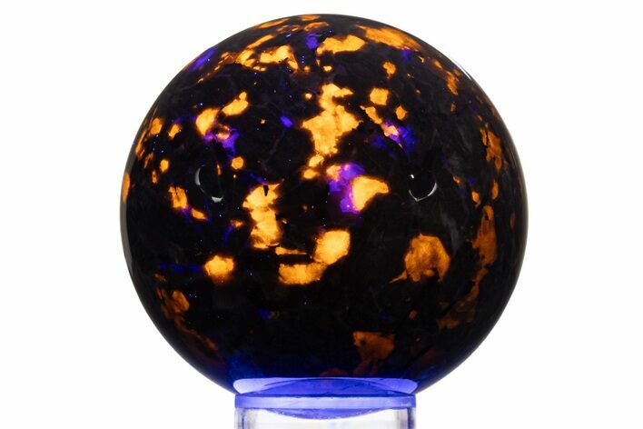 Fluorescent Polished Sodalite-Syenite Sphere - China #319425